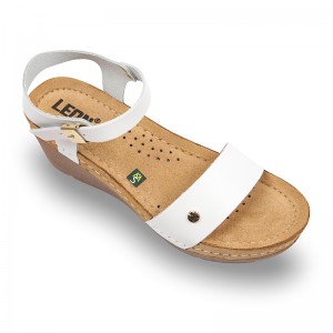 Sandale Leon 1015 alb - dama