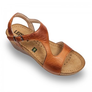Sandale Leon 1050 maro - dama