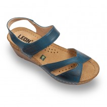 Sandale Leon 1056 albastru - dama