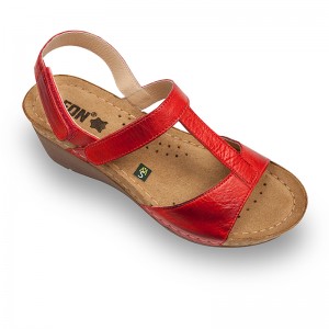 Sandale Leon 1061 rosu - dama