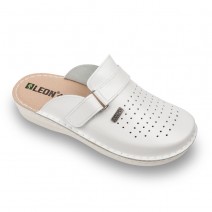 Saboti medicali Leon 230 alb - barbati