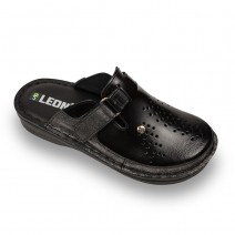 Saboti medicali Leon 261 negru - dama