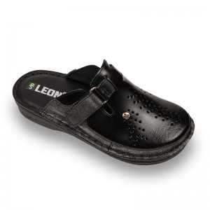 Saboti medicali Leon 261 negru - dama