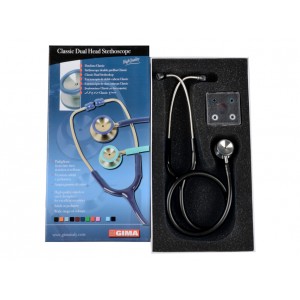 Stetoscop pediatric Accustic II Gima - negru (32516)