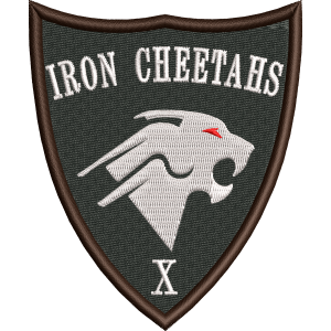 EMBLEMA IRON CHEETAHS