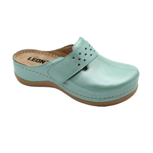 Saboti medicali Leon 902 turcoaz sidefat - dama