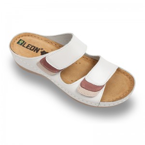 Saboti medicali Leon 904 alb - dama