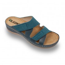 Saboti medicali Leon 907 albastru - dama