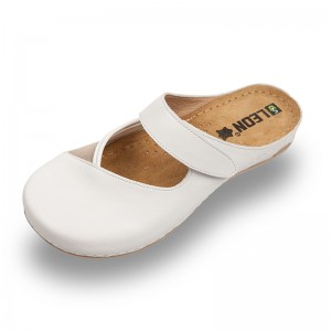 Saboti medicali Leon 953 alb - dama