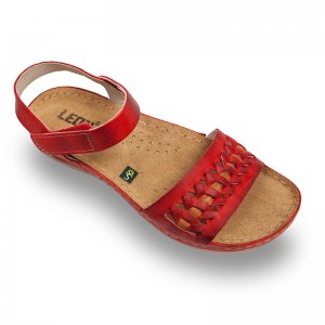 Sandale Leon 964 rosu - dama