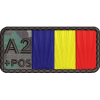 ECUSON GRUPA SANGUINA A2 POS TRICOLOR COMBAT
