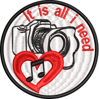 EMBLEMA FOTOGRAF PROFESIONIST