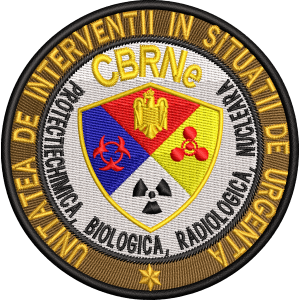 EMBLEMA  UNITATEA DE INTERVENTII IN SITUATII DE URGENTA CBRNe