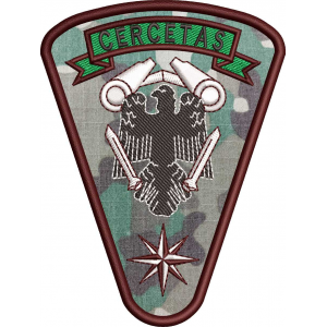 EMBLEMA CERCETAS COMBAT TERESTRU