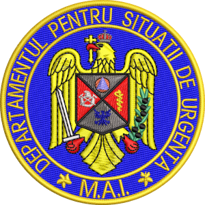 Emblema Pompieri Departamentul pentru situatii de urgenta - MAI