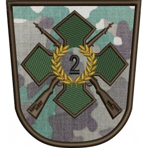 EMBLEMA - Divizia 2 Infanterie Getica  COMBAT NEW