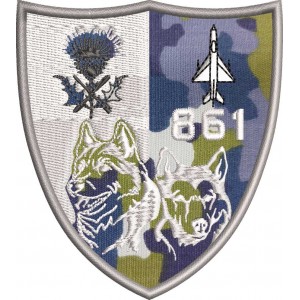 EMBLEMA ESCADRILA 861 / 2