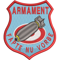 ECUSON / EMBLEMA ARMAMENT ( FAPTE NU VORBE )