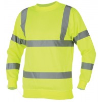 Hanorac HV  B303 cu maneca lunga galben