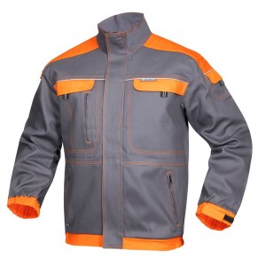 Jacheta de lucru PROFESIONALA COOL TREND gri-portocaliu H8208 