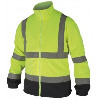 Hanorac HV  REF 401 cu maneca lunga galben