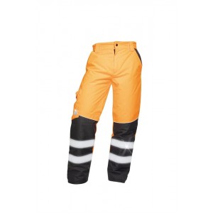 Pantaloni de iarnă reflectorizați HOWARD ® portocaliu H8941 