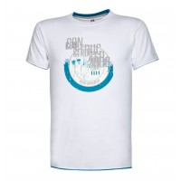 Tricou 4TECH CONSTRUCT alb - H9332