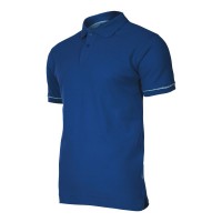 TRICOU BUMBAC POLO / ALBASTRU