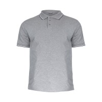 TRICOU BUMBAC POLO SUBTIRE / GRI