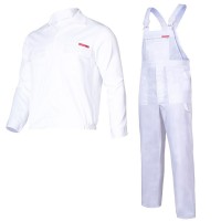 COSTUM LUCRU SUBTIRE / ALB