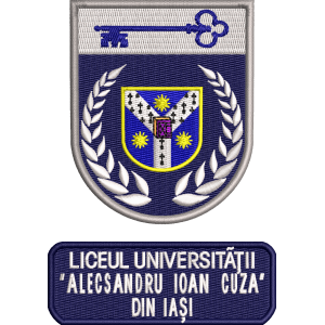 EMBLEMA Școala Liceul Universității „Alexandru Ioan Cuza” din Iași  ( SET )