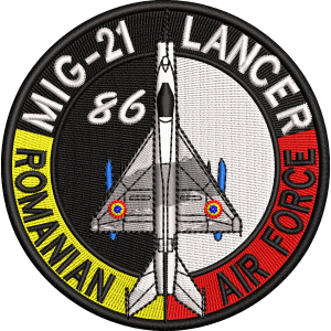 EMBLEMA - MIG 21 LANCER Romanian Air Force