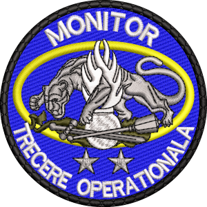 EMBLEMA MONITOR TRECERE OPERATIONALA