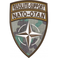 EMBLEMA NATO OTAN RESOLUTE-SUPPORT