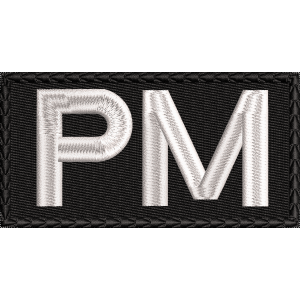 Emblema Politia Militara (PM)