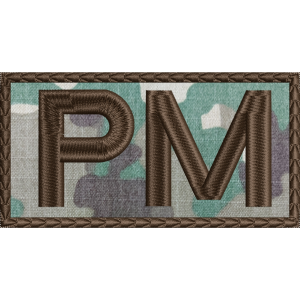 Emblema Politia Militara Combat (PM)