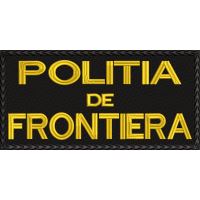 EMBLEMA POLITIA DE FRONTIERA SPATE 24X8CM