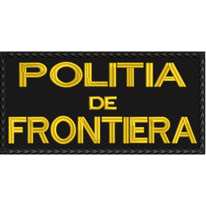 EMBLEMA POLITIA DE FRONTIERA SPATE 24X8CM