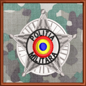 EMBLEMA POLITIA MILITARA  / SA