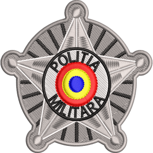 EMBLEMA POLITIA MILITARA  / A