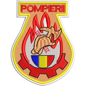 EMBLEMA POMPIERII MILITARI