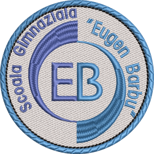 EMBLEMA SCOALA GIMNAZIALA EUGEN BARBU - BUCURESTI