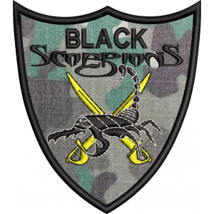 ECUSON / EMBLEMA BLACK SCORPIONS