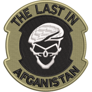 Emblema THE LAST IN AFGANISTAN