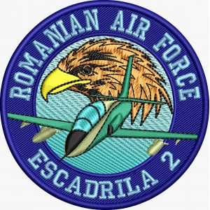 EMBLEMA ESCADRILA 2 Romanian Air Force