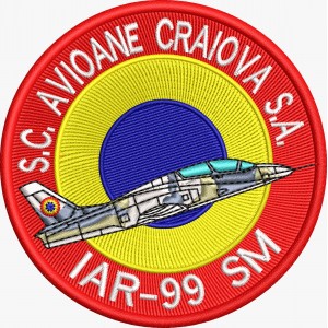 Emblema AVIATIE - IAR 99 SM - AVIOANE CRAIOVA