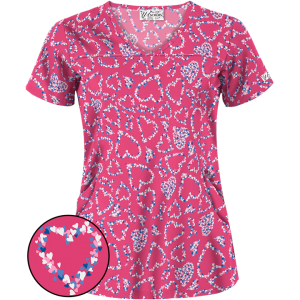 Bluza medicala   Heartfelt Robbin   (UA864HRF)