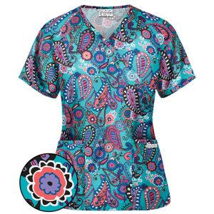 Bluza medicala   Paisley jamboree   (WT668PJT)