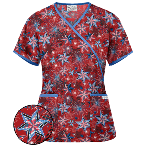 Bluza medicala   Red Fireworks   (WT668RFK)