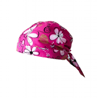 Boneta ciclam cu floricele